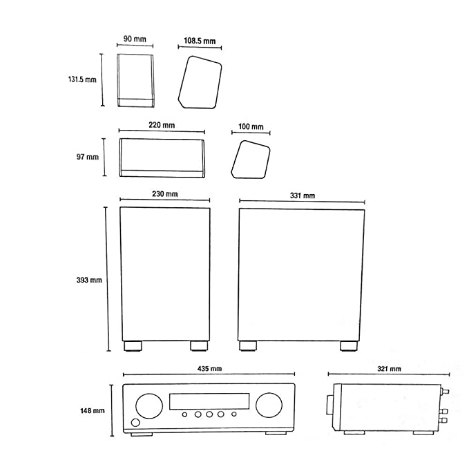 Pioneer HTP-076 Home Theater