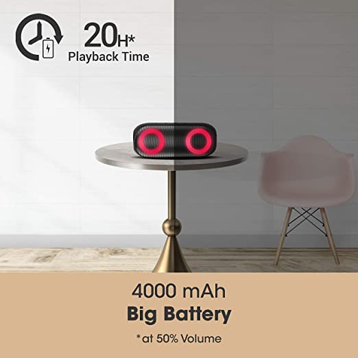 Zebronics Zeb-Music Bomb X Wireless 20W Portable Speaker