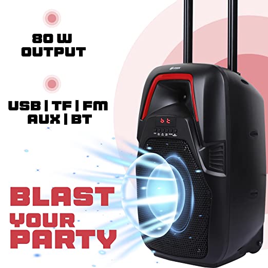 Zoook Thunder Storm Bluetooth Party Speaker