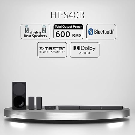 Sony HT-S40R Real 51ch Dolby Audio Soundbar