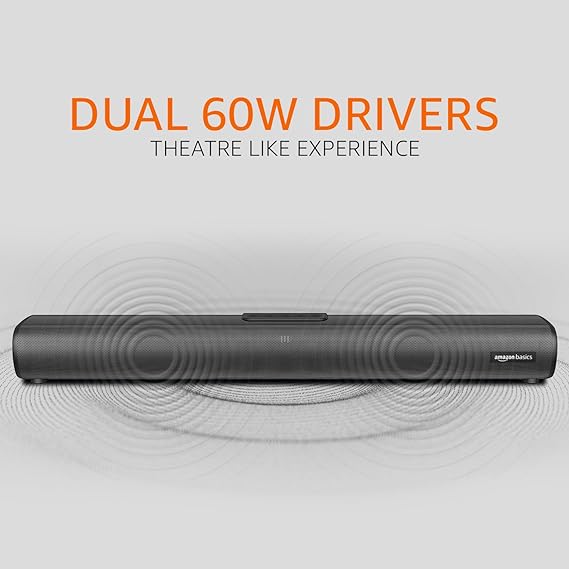 Amazon Basics 60W Bluetooth Soundbar
