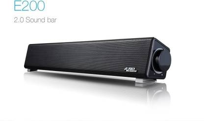F&D E200 3W 2.0 Channel Wired Soundbar