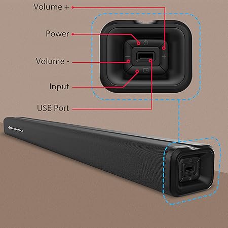 Zebronics Zeb Juke Bar 3500 60W  Bluetooth soundbar