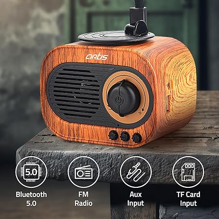 Artis BT12 Classic Retro Wireless Speaker