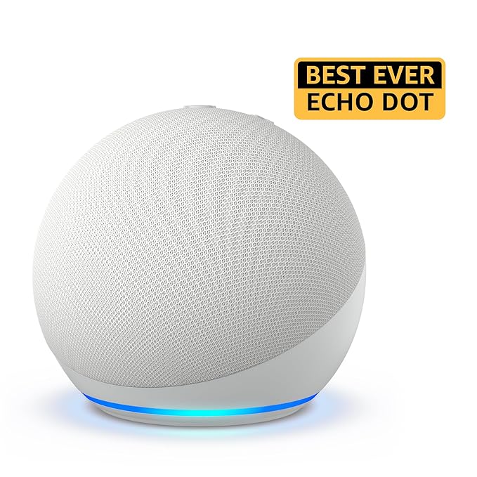 Echo Dot (5th Gen) | Smart speaker with Bigger sound