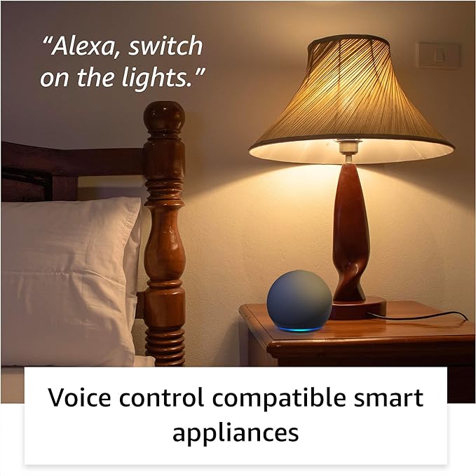 Echo Dot (5th Gen) | Smart speaker with Bigger sound