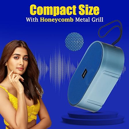 pTron Newly Launched Fusion Hook 6W Mini Bluetooth Speaker &Black