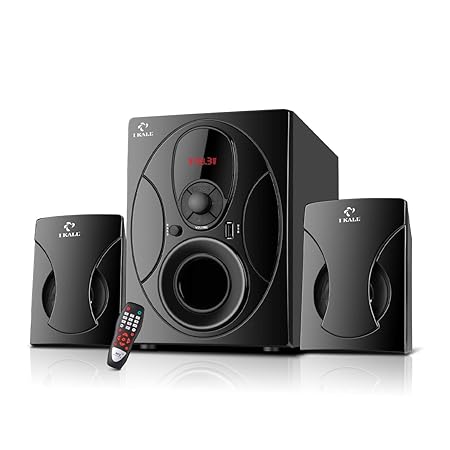 IKALL IK44 Multimedia 2.1 Speaker System with Multiple Connectivity Bluetooth | USB | Aux and FM