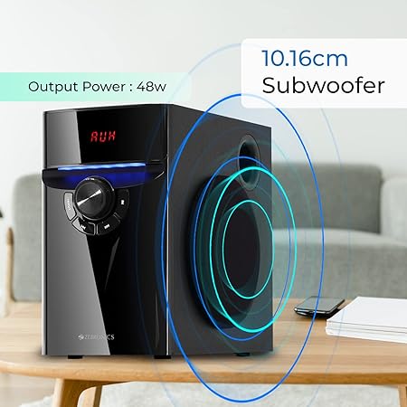 Zebronics Bronze 100 48 W Bluetooth Speaker