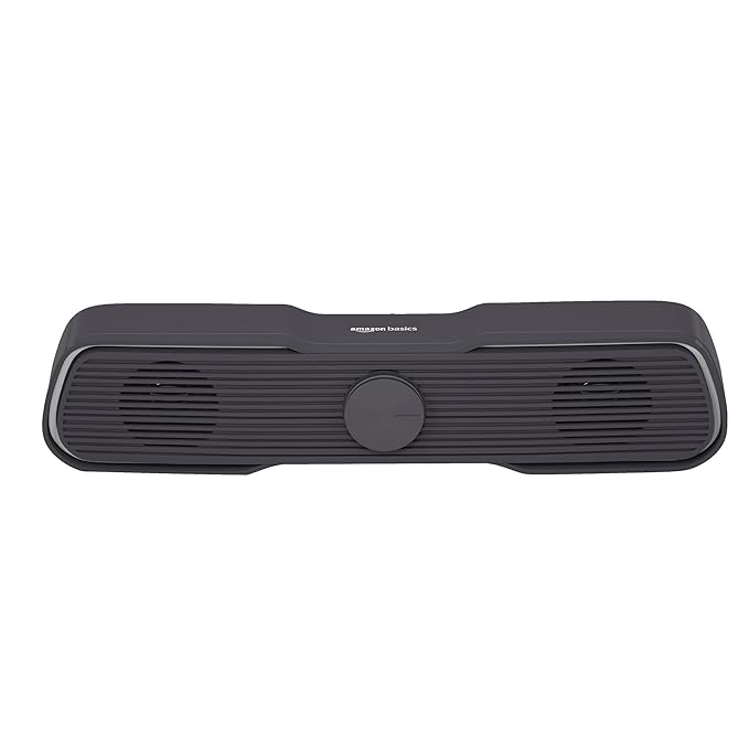 amazon basics 10 watts USB Mini Led Soundbar 10W for Monitor | Laptop | Desktop