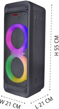 AKAI PartyMate Pro PM-80P 80W Wireless Bluetooth Party Speaker