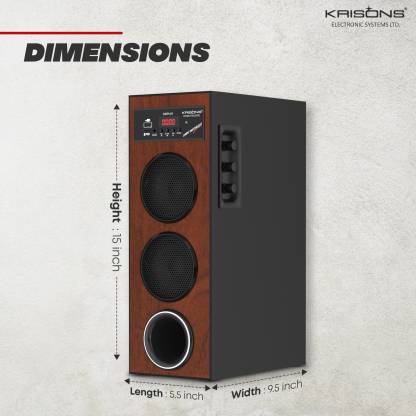 Krisons Thunder Floor Standing Speaker