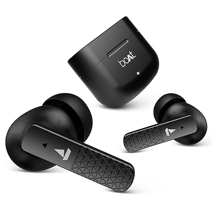boAt Airdopes 91 in Ear TWS Earbuds with 45 hrs Playtime | Beast Mode with 50 ms Low Latency | Dual Mics with ENx | ASAP Charge | IWP Tech | IPX4 &Bluetooth v5.3