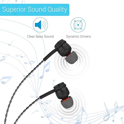 Portronics Conch Gama in-Ear Wired Earphones