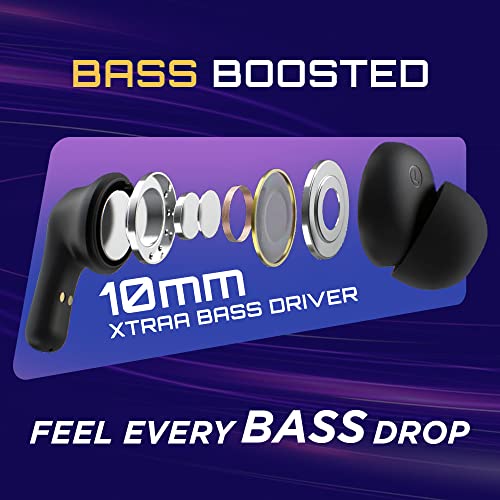Fastrack Fpods FZ100 TWS in-Ear Earbuds with Mega 50 Hrs Playtime