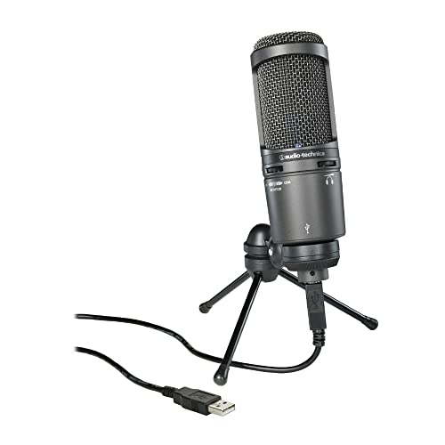 Audio-Technica AT2020 USB Plus Cardioid Condenser USB Microphone