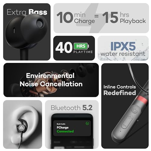 Boult Audio Just Launched FCharge Bluetooth Earphones
