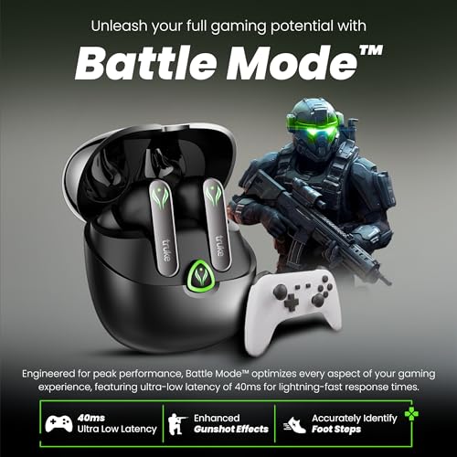 Truke New Launch BTG Ultra Gaming Earbuds