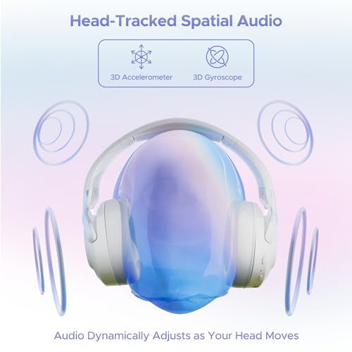 boAt Nirvana Eutopia Bluetooth Headphones with Head Tracking Function | Spatial Audio | 20 HRS Playtime | ENx Tech | ASAP Charge