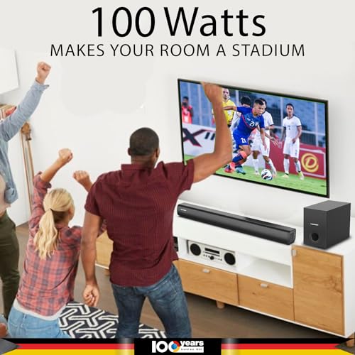 Blaupunkt Newly Launched SBW100 NXT 100W 2.1 Soundbar with Subwoofee