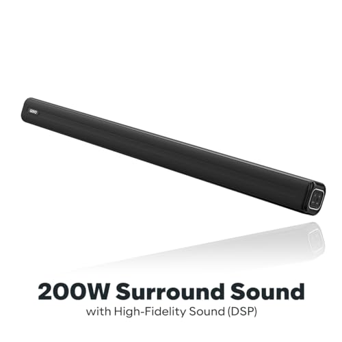 GOVO GoSurround 955 | 200W Sound bar | 5.1 Channel Home Theatre | Mega subwoofer | HDMI | OPT | AUX | USB &Bluetooth | 3 Equalizer Modes | Stylish Remote &LED Display