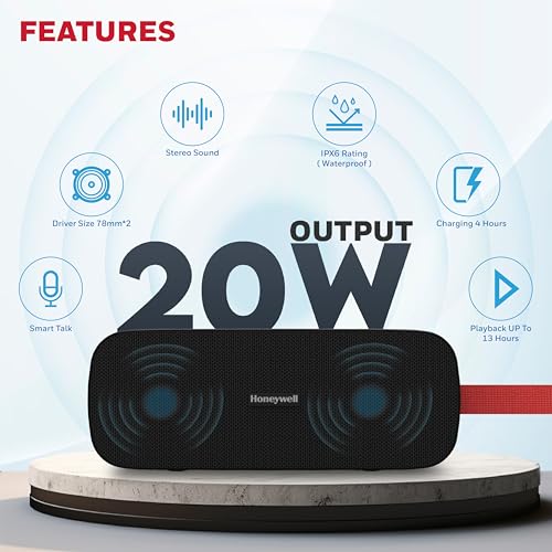 Honeywell Newly Launched Trueno U300 20W 5.3 Bluetooth Speaker