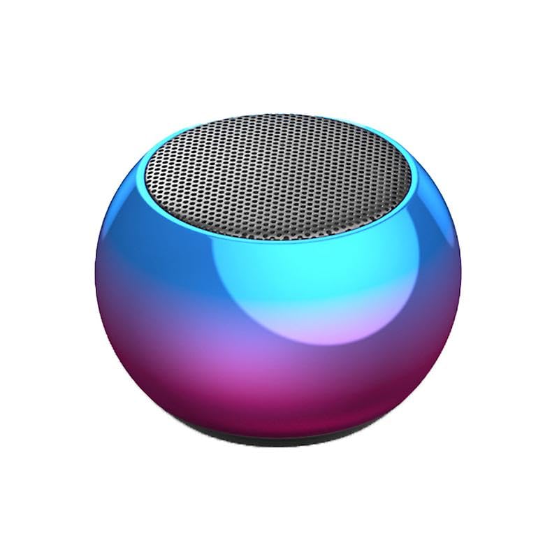 INEFABLE Mini Boost 4 Bluetooth Speaker 4D Mini Electroplating Round Steel Speaker