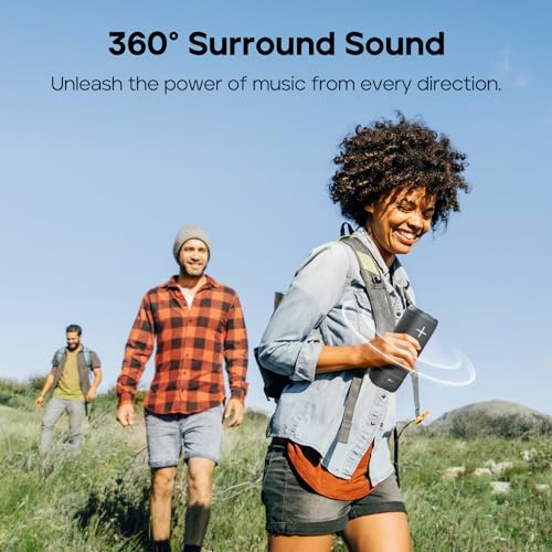 Tribit StormBox 2 Bluetooth Speaker with 34W 360 Surround Sound | XBass Tech | 24H Playtime | IPX7 Waterprooftooth 5.3