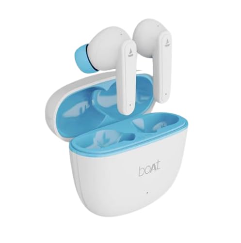 boAt Airdopes 115 | 50H Playtime | ENx Tech | BEAST Mode | ASAP Charge | BT v5.3 | IPX4 TWS Earbuds