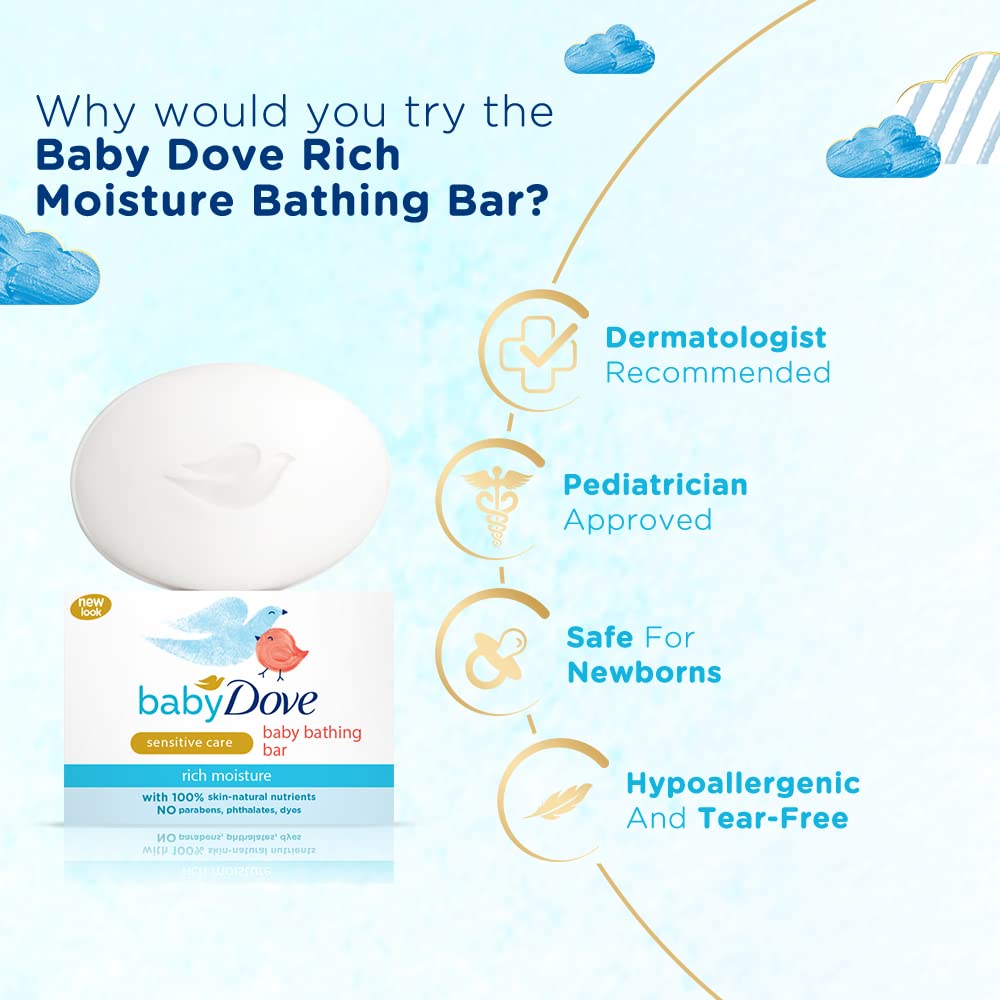 Baby Dove Rich Moisture Soap Bars