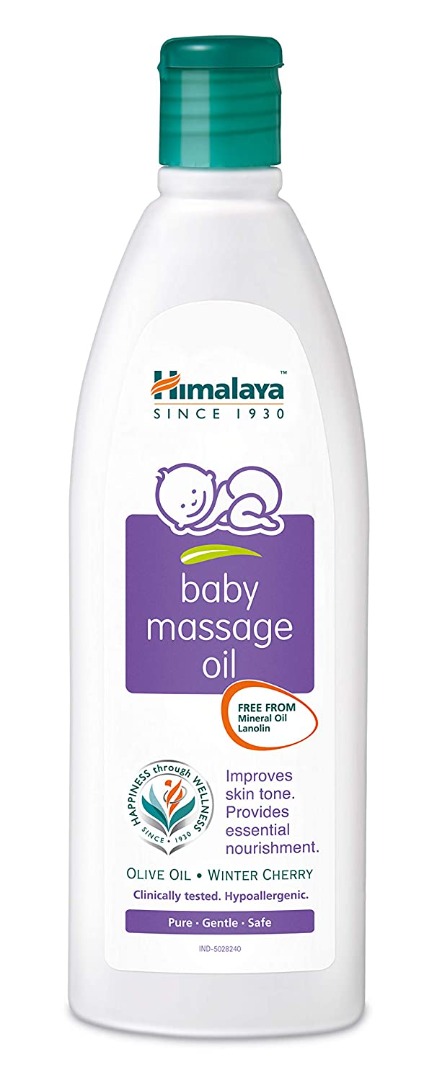 Himalaya Herbal Baby Massage Oil Dispenser Bottle
