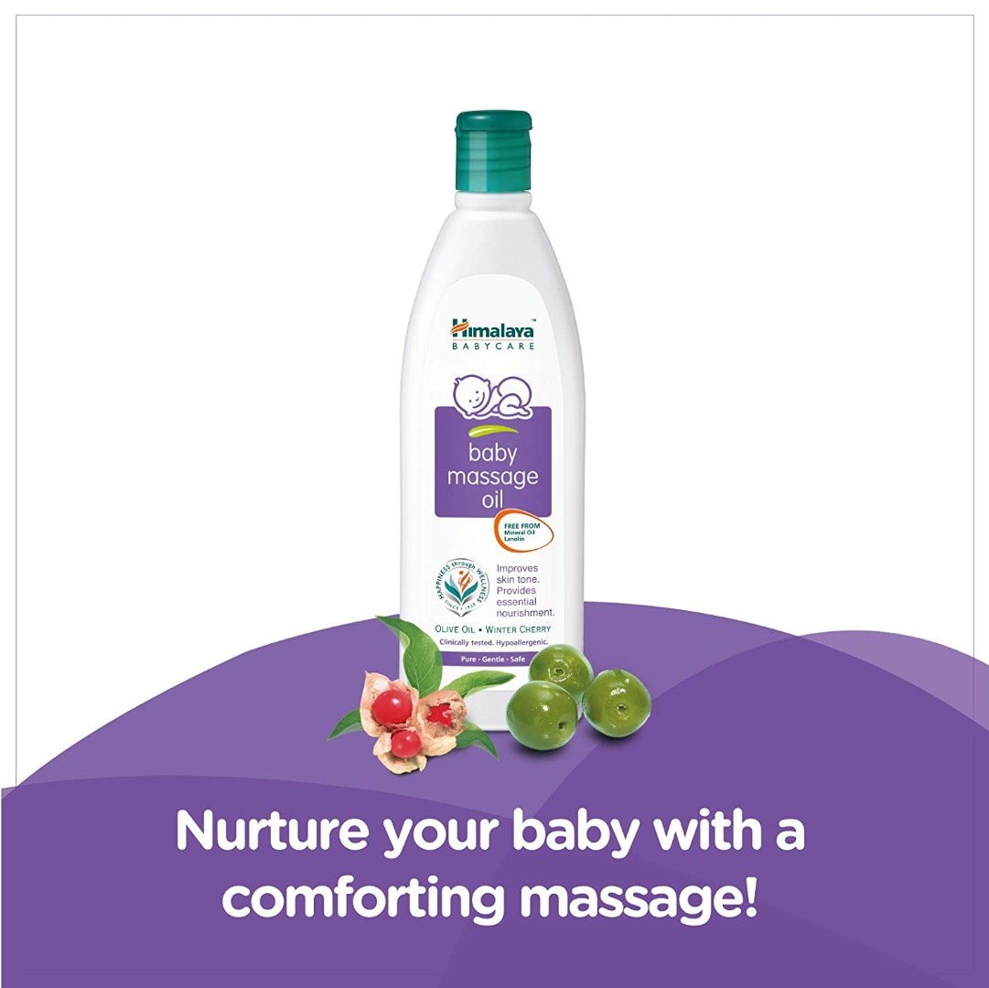 Himalaya Herbal Baby Massage Oil Dispenser Bottle