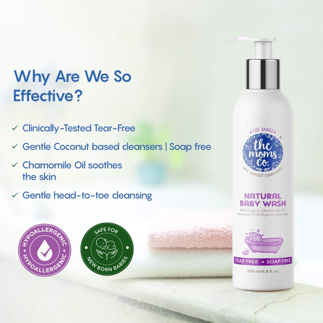The Moms Co Natural Baby Wash