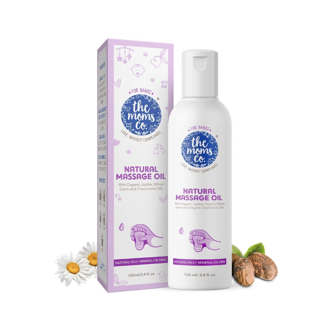 The Moms Co Natural Massage Oil