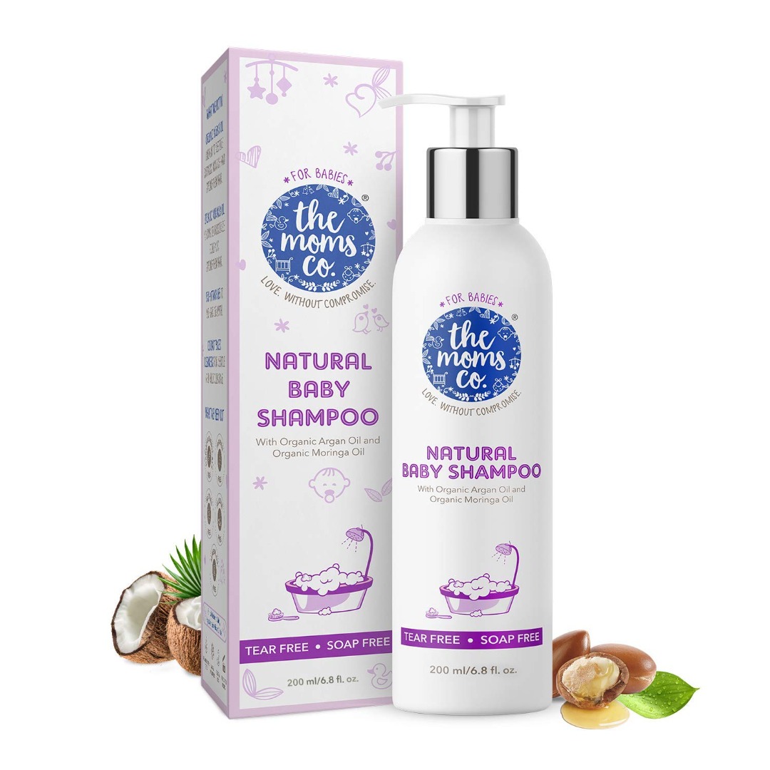 The Moms Co Tear-Free Natural Baby Shampoo