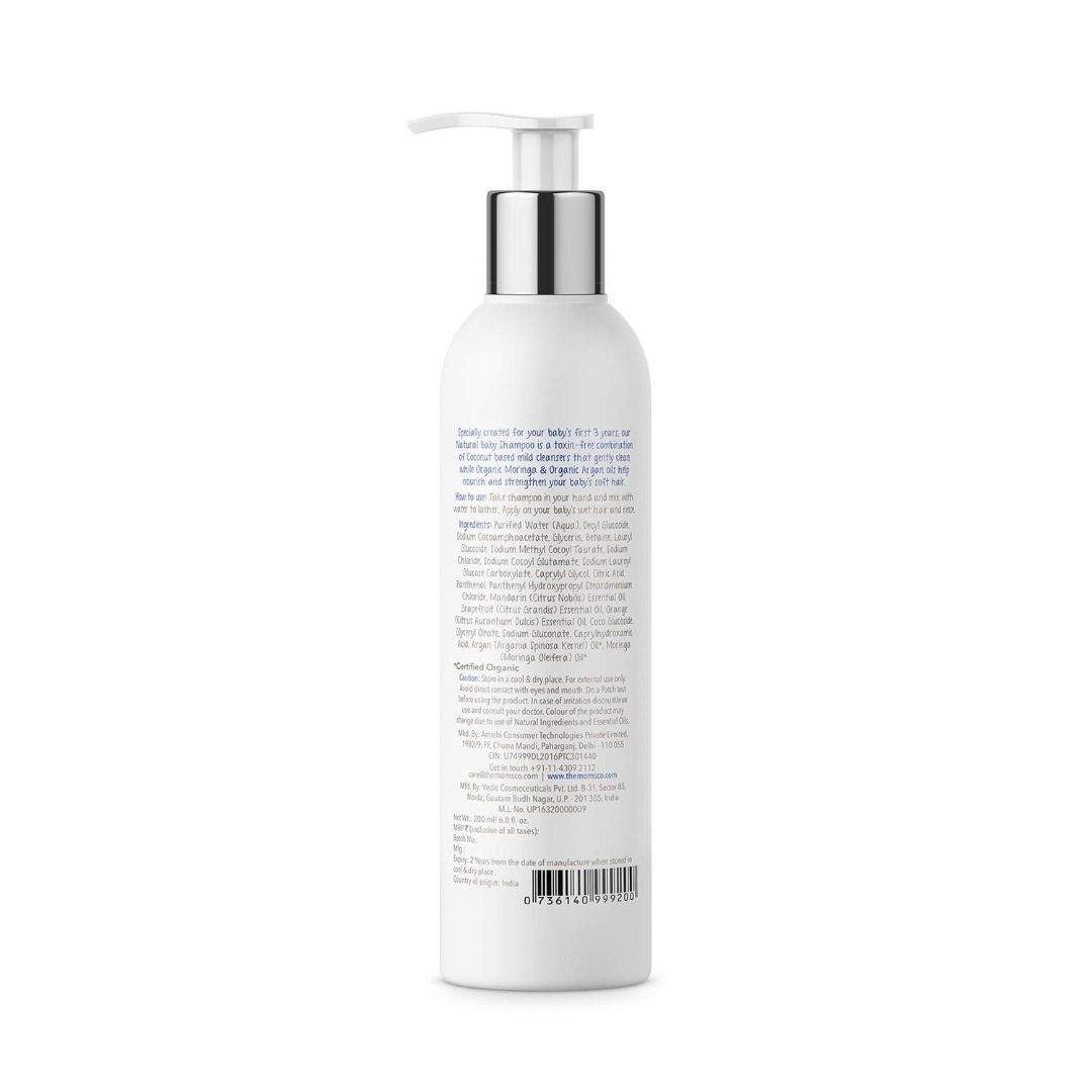The Moms Co Tear-Free Natural Baby Shampoo