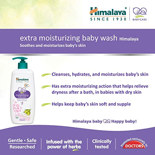 Himalaya Herbal Extra Moisturizing Baby Wash
