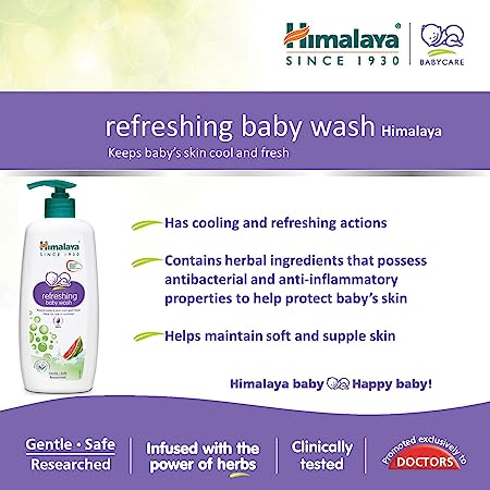 Himalaya Herbal Refreshing Baby Wash