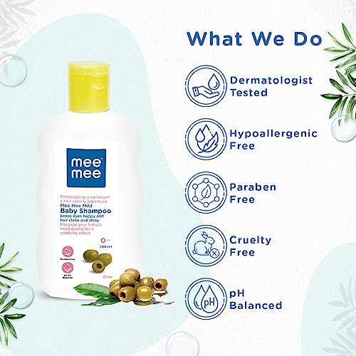 Mee Mee Mild Baby Shampoo, with Fruit Extracts