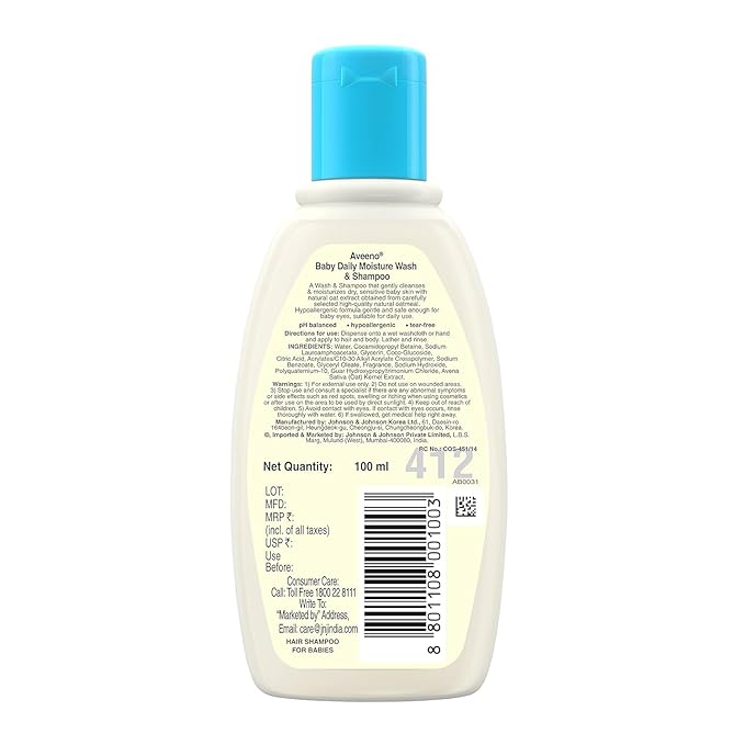 Aveeno Baby Daily Moisture Wash and Shampoo