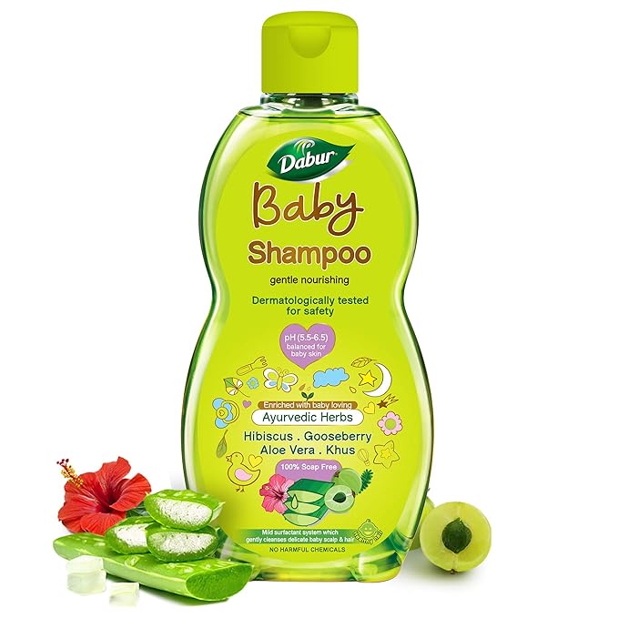 Dabur Baby Gentle Nourishing Shampoo with Ayurvedic herbs