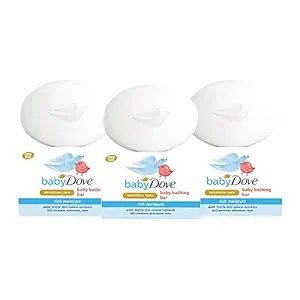 Baby Dove Rich Moisture Bar, Pack of  3