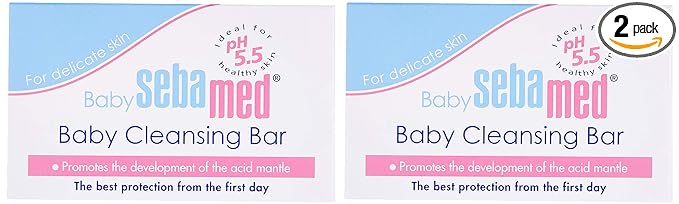 SebaMed Baby Cleansing Soap, Pack of 2