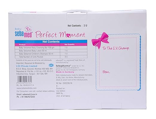 Sebamed Baby Perfect Moment Gift pack Combo