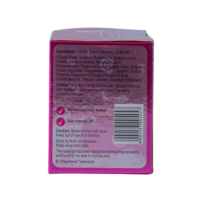 Tedibar Moisturising Baby Bathing Bar, Pack of 3