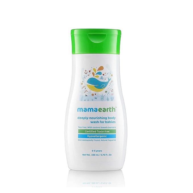 Mamaearth Deeply Nourishing Wash For Babies