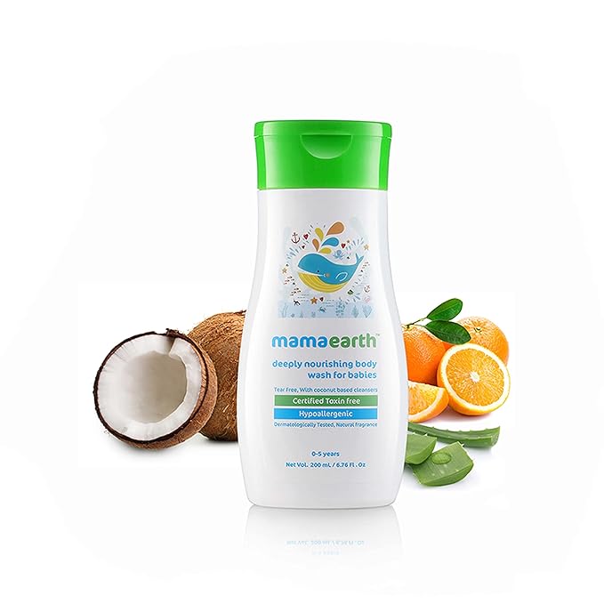 Mamaearth Deeply Nourishing Wash For Babies