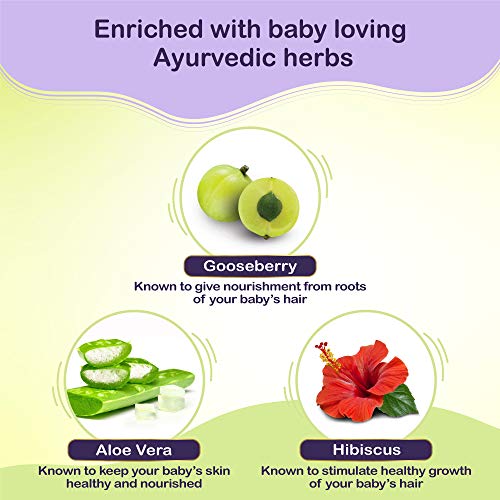 Dabur Baby Gentle Nourishing Shampoo with Ayurvedic Herbs