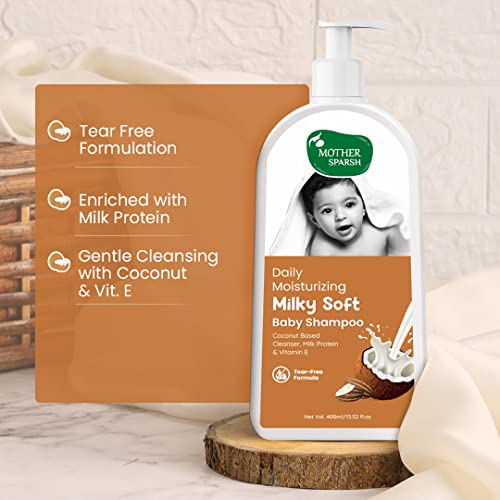 Mother Sparsh Milky Soft Baby Shampoo