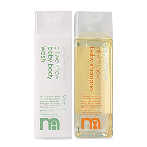 Mothercare All We Know Baby Body Wash and Shampoo